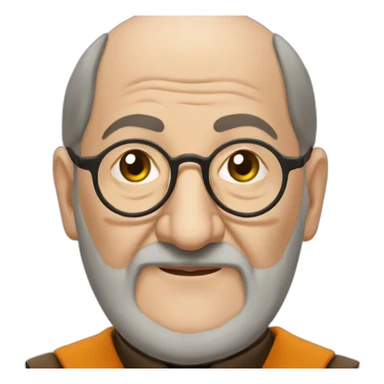 Umberto eco monk sticker