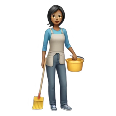 female-domestic-worker-usa sticker