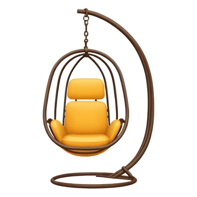 Make a hanging chair sticker