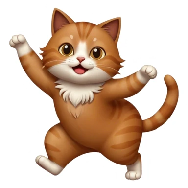 Gato bailando sticker