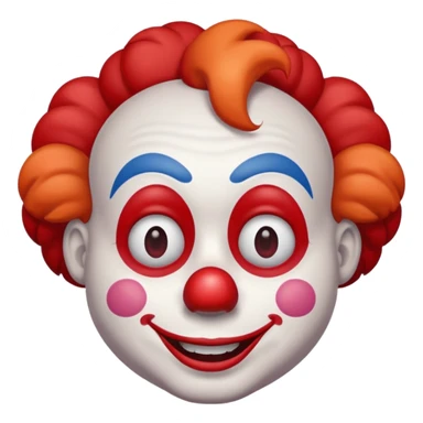 🤡 with different emotions sticker