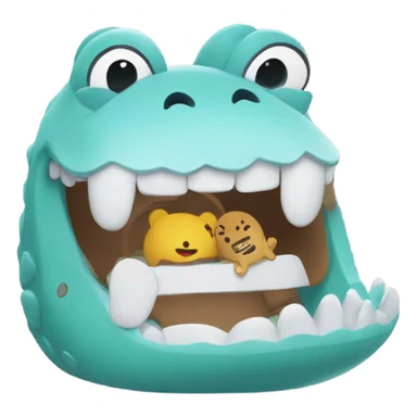 Crocs with kakao sticker