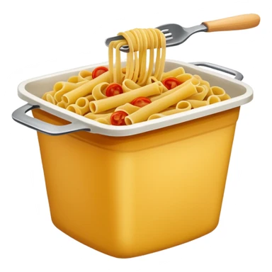 pasta in container sticker