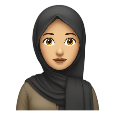 Syrian woman  sticker