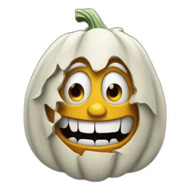 Halloween méchant sticker