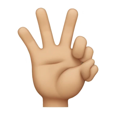 call me hand sign sticker