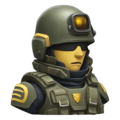 Helldivers Sergeant Major sticker