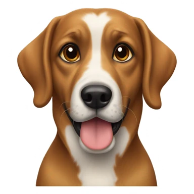 Lachender Hund  sticker