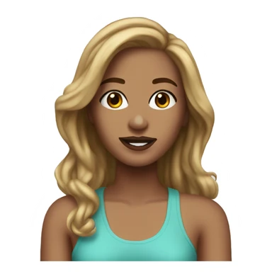 Summer Roberts, realistic sticker