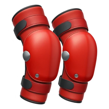 elbow guard red sticker