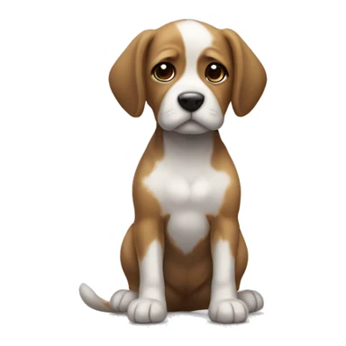 Crie um emoji de uma cachorrinha da raça shitzu sticker