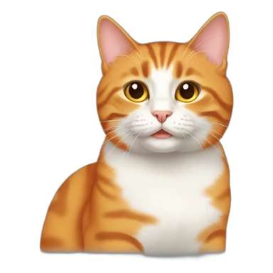 Orangetabbycat sticker