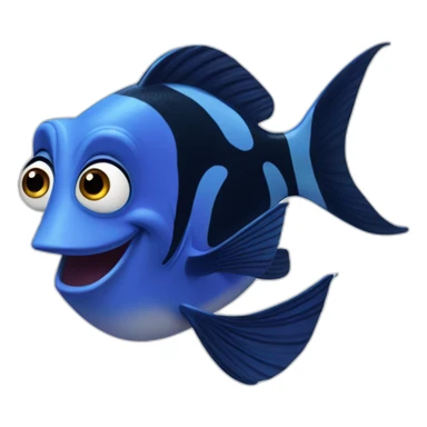 ditzy dory sticker