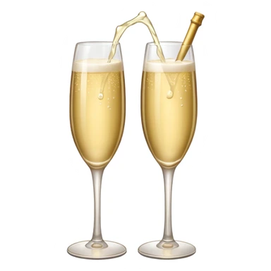 champagne sticker
