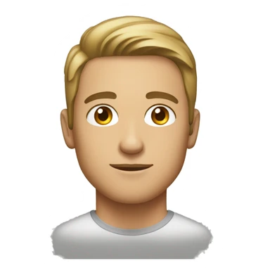 profile picture of a young man, fit, old money clothes, brown eyes, brown/blonde hair sticker