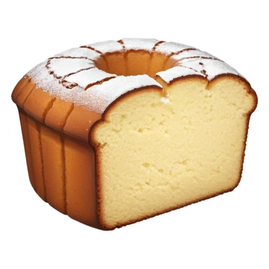 BROWN POUND CAKE sticker