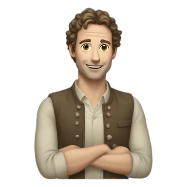 Guépard qui applaudi Thomas pesquet sticker