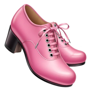 pink tap shoes sticker