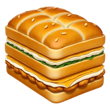 Chicken bread Pakistani dish sticker