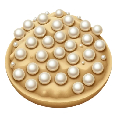 Sand and pearls sticker