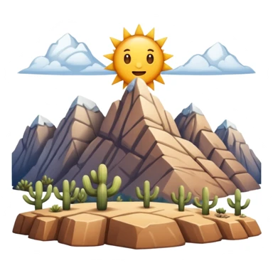 mountains in Texas sticker