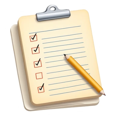 completed to-do list with all items checked off sticker