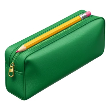 green Pencil Case sticker