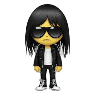 rick owens ramones  sticker