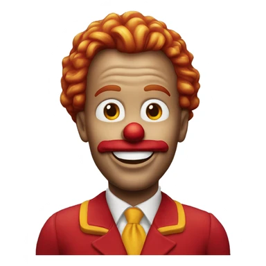 Ronald McDonald sticker