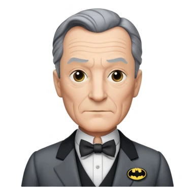 alfred butler batman sticker