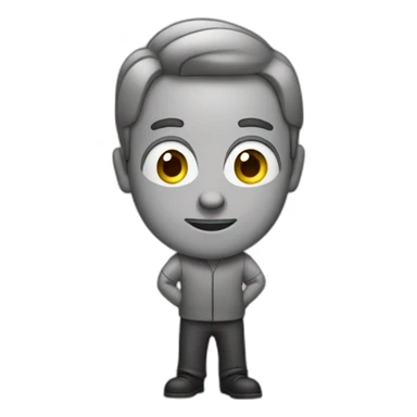 Man in front of marker board sticker