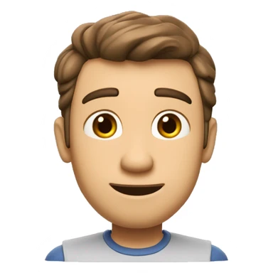 Hombre moreno, alto, delgado, sin cabello, de profesion ingeniero automotriz, de pixar 3D sticker