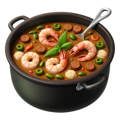 pot of gumbo sticker