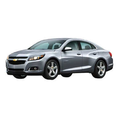 Grey chevy malibu sticker