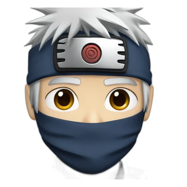 kakashi sensei sharingan sticker