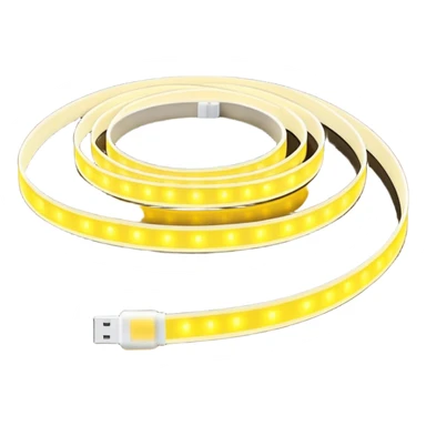 led strips yellow sticker