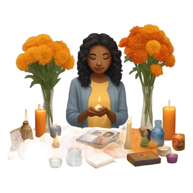 best friend making ofrenda sticker