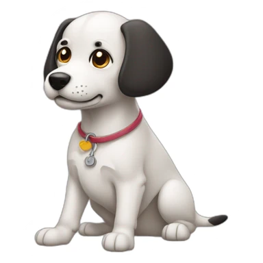 process workflow dog sticker