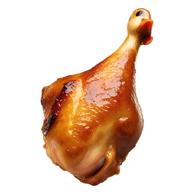 Cuisse canard rôti  sticker