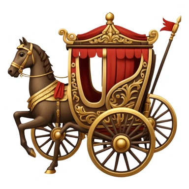 Roman chariot sticker