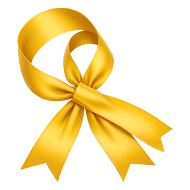 Sarı kurdele  sticker