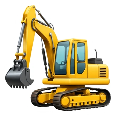 Retroexcavadora sticker