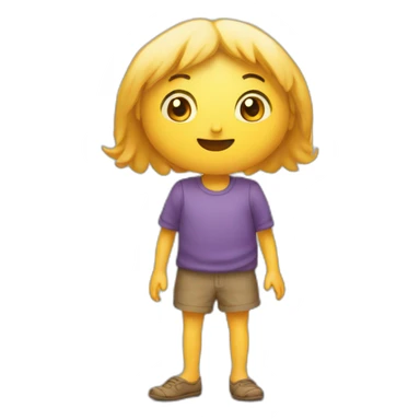 Cœur avec les pied sticker