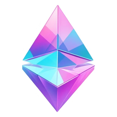 Vaporwave shard sticker