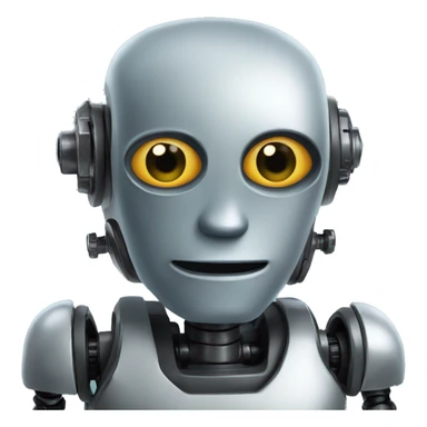 robot as a recrtuiter sticker