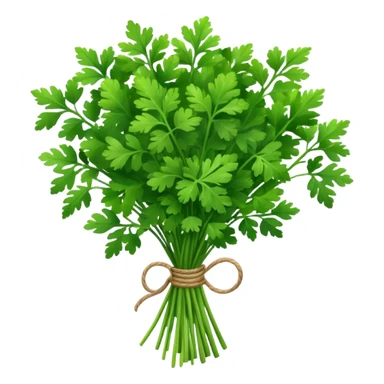 parsley herb bouquet sticker