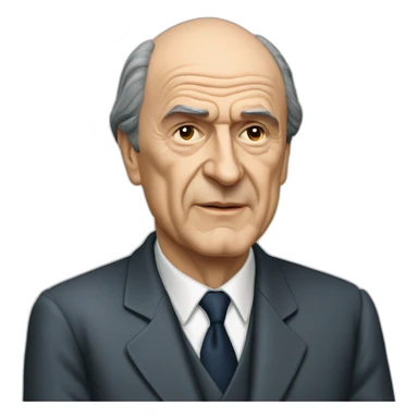 François Mitterand sticker