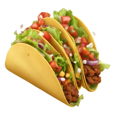 Raining tacos from the sky sticker