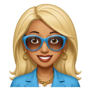 Cardi B with sun glasses


 sticker