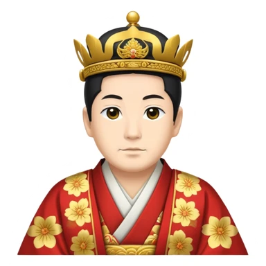 Japanese emperor  sticker